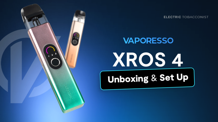 Video thumbnail for Vaporesso Xros 4 | Unboxing & Set Up Guide